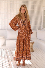 Teresa Maxi Dress Aubrey Print