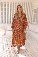 Teresa Maxi Dress Aubrey Print