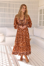 Teresa Maxi Dress Aubrey Print