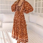 Teresa Maxi Dress Aubrey Print