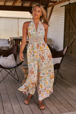 Madelyn Jumpsuit Fantasy print