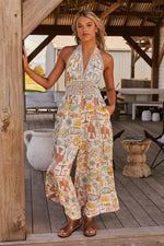 Madelyn Jumpsuit Fantasy print