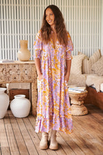 Kora Midi Dress Lucia Print
