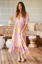 Kora Midi Dress Lucia Print