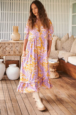 Kora Midi Dress Lucia Print