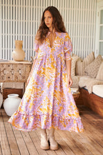 Kora Midi Dress Lucia Print