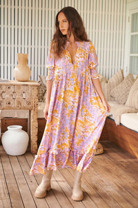 Kora Midi Dress Lucia Print