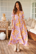 Kora Midi Dress Lucia Print