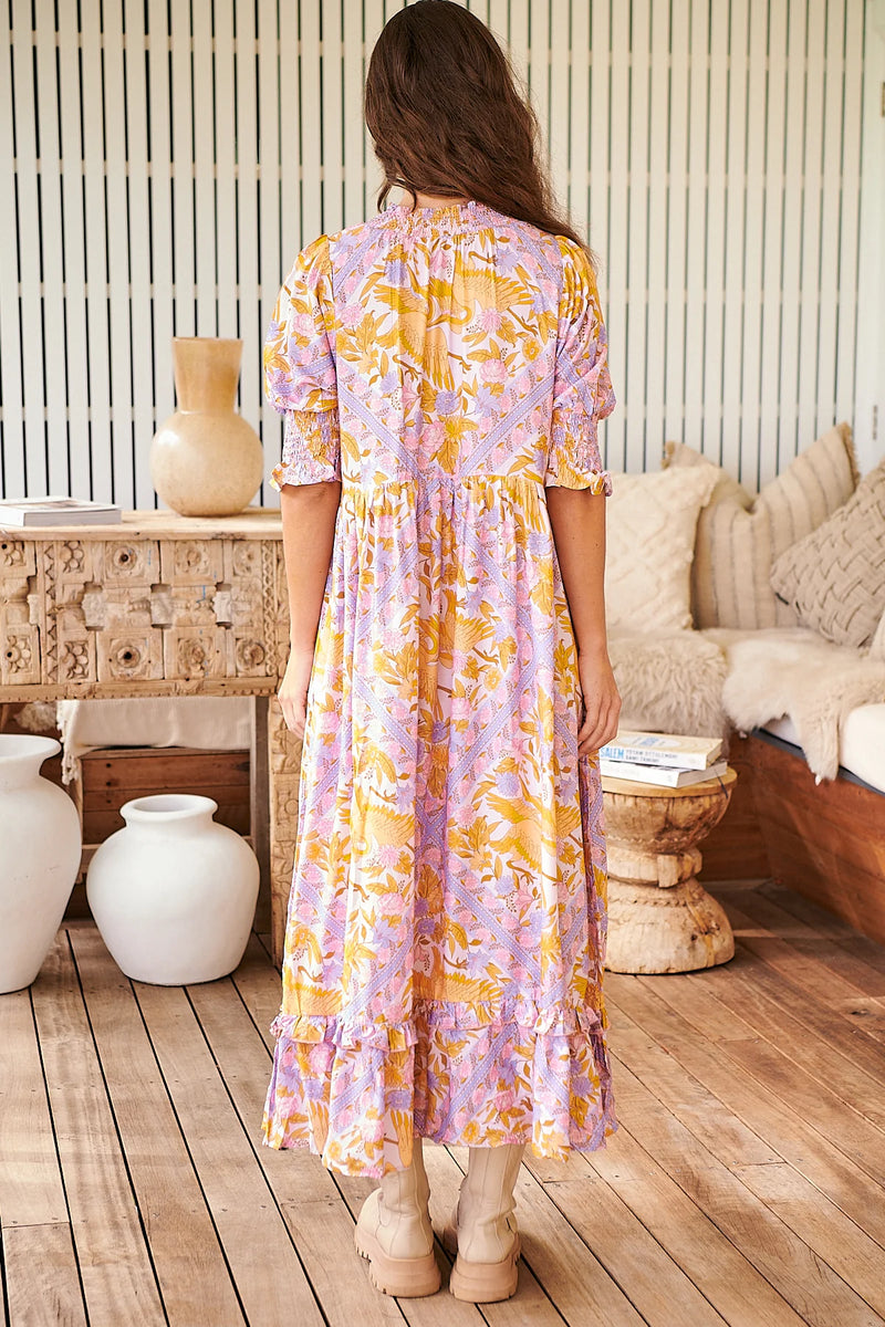 Kora Midi Dress Lucia Print
