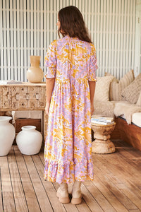 Kora Midi Dress Lucia Print