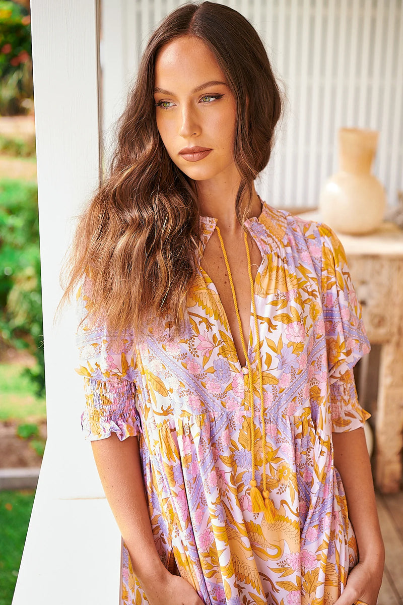 Kora Midi Dress Lucia Print
