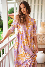Kora Midi Dress Lucia Print