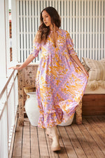 Kora Midi Dress Lucia Print