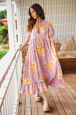 Kora Midi Dress Lucia Print