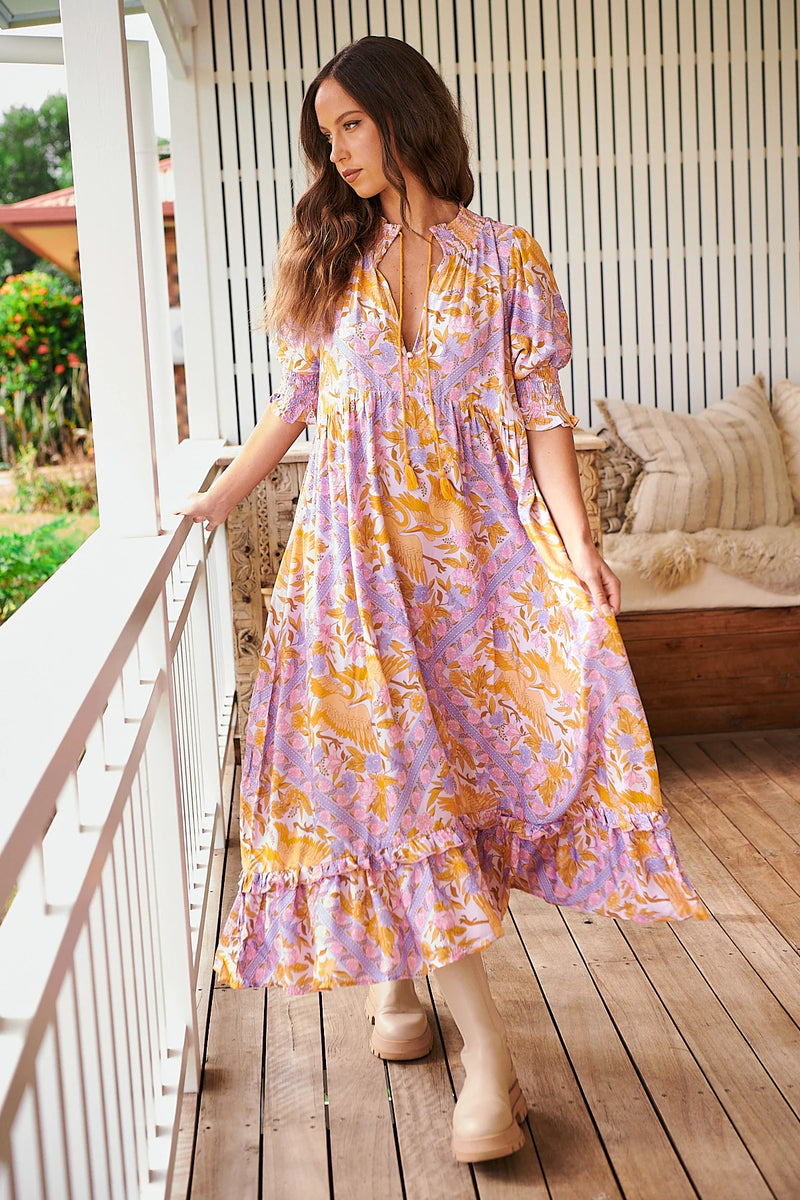 Kora Midi Dress Lucia Print