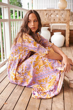 Kora Midi Dress Lucia Print
