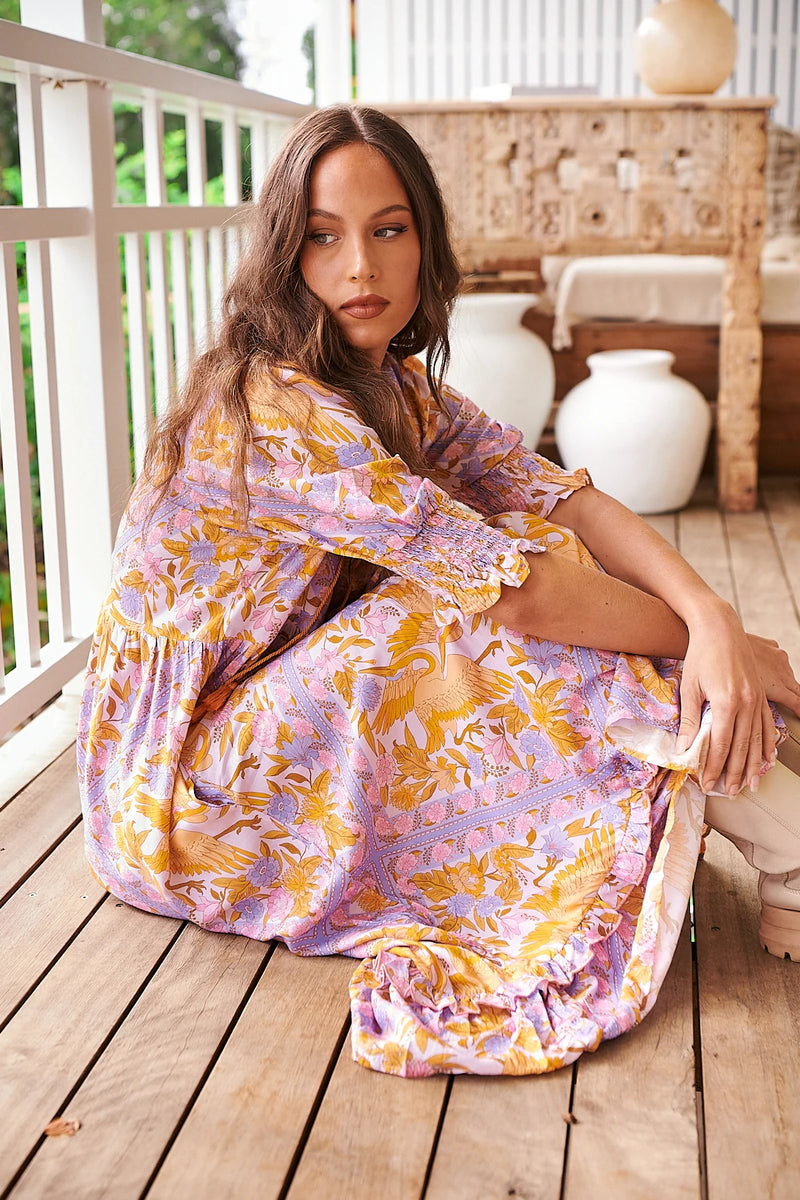 Kora Midi Dress Lucia Print