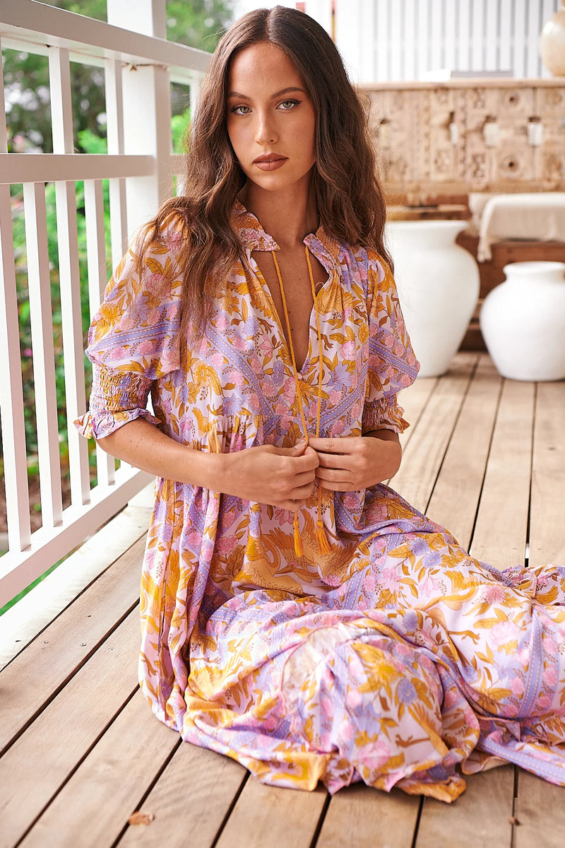 Kora Midi Dress Lucia Print