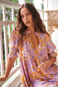 Kora Midi Dress Lucia Print