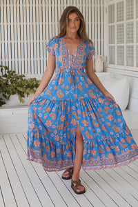Melissa Maxi Dress Sunseeker Print