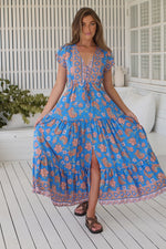 Melissa Maxi Dress Sunseeker Print