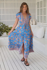 Melissa Maxi Dress Sunseeker Print