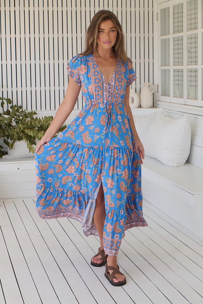 Melissa Maxi Dress Sunseeker Print