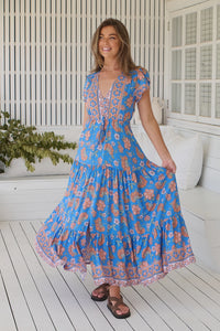 Melissa Maxi Dress Sunseeker Print