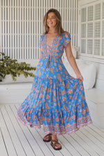 Melissa Maxi Dress Sunseeker Print
