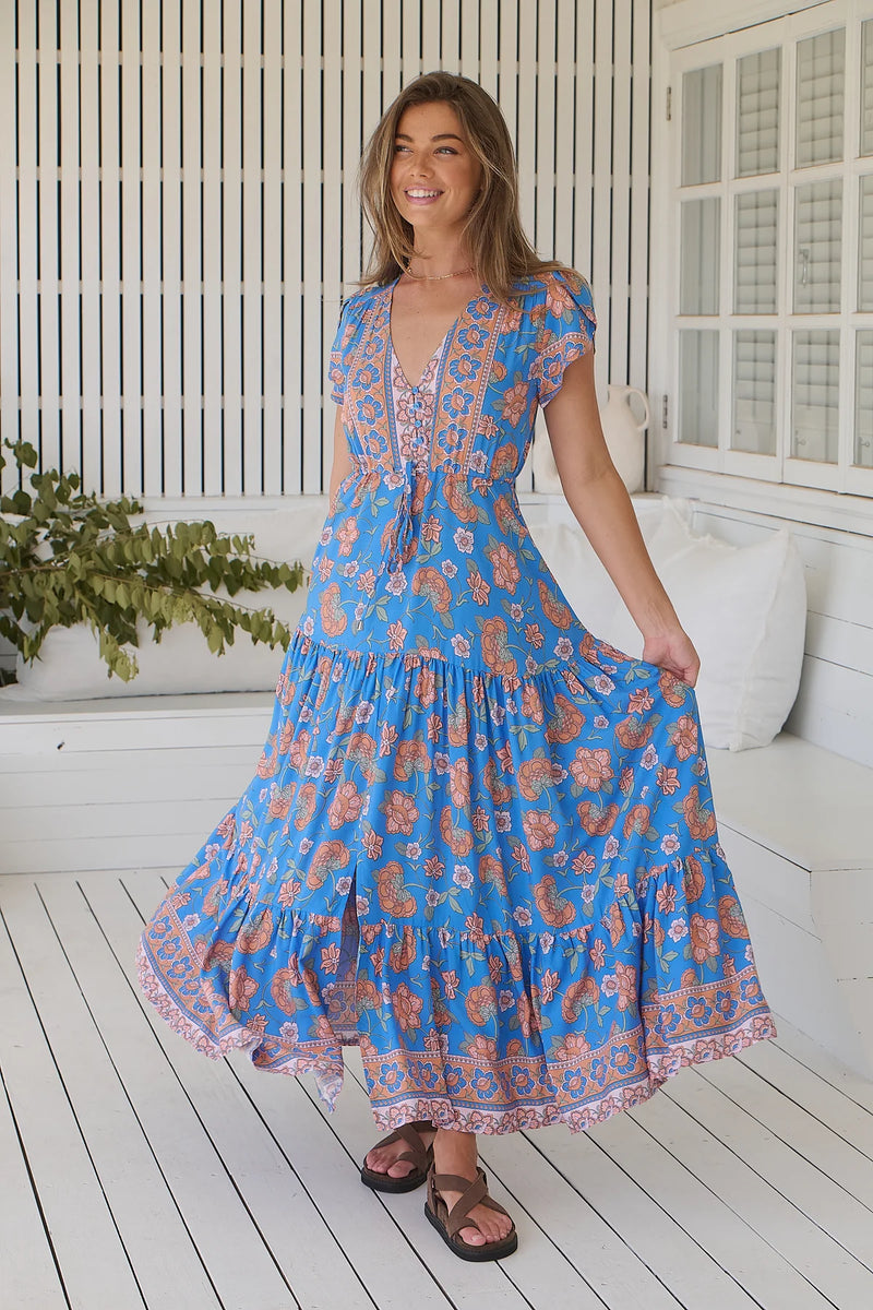 Melissa Maxi Dress Sunseeker Print
