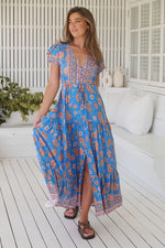 Melissa Maxi Dress Sunseeker Print