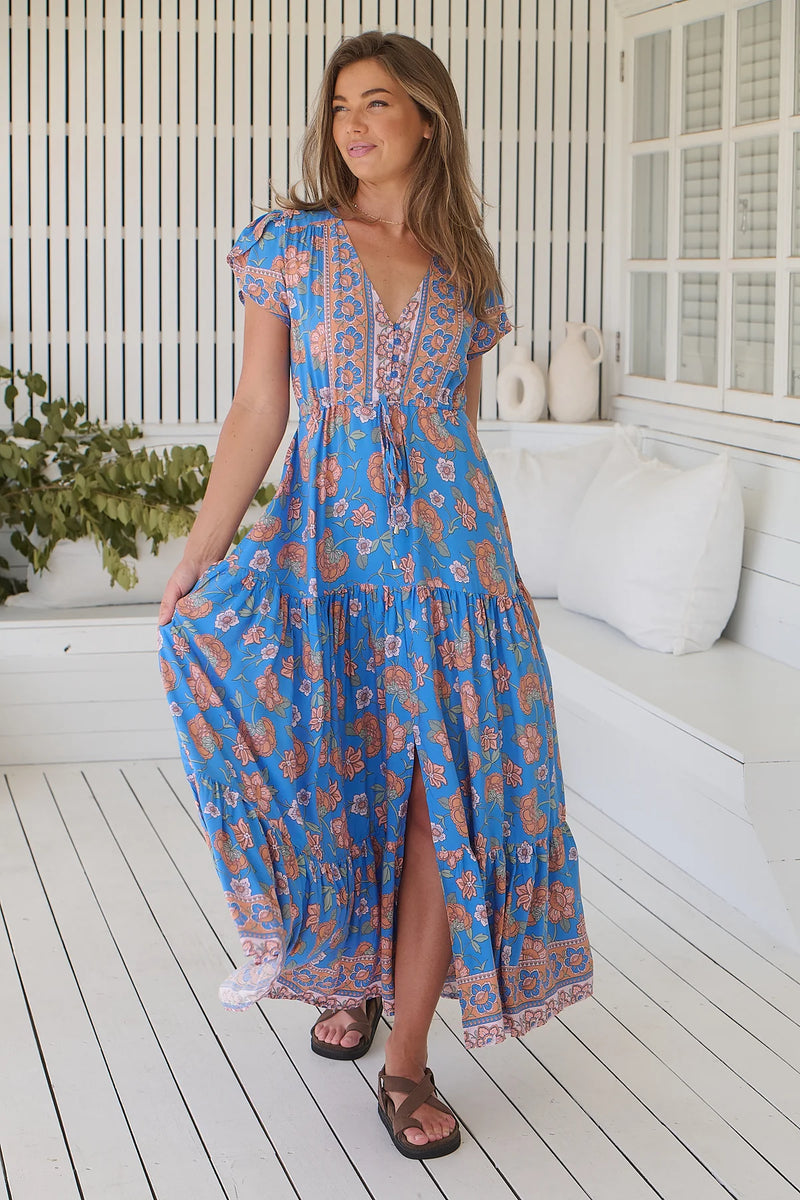Melissa Maxi Dress Sunseeker Print