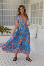 Melissa Maxi Dress Sunseeker Print
