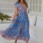Melissa Maxi Dress Sunseeker Print