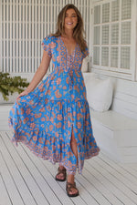Melissa Maxi Dress Sunseeker Print