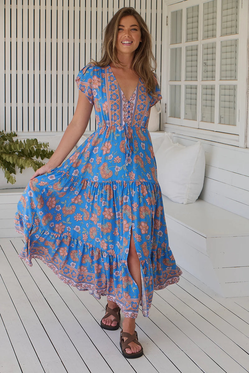Melissa Maxi Dress Sunseeker Print