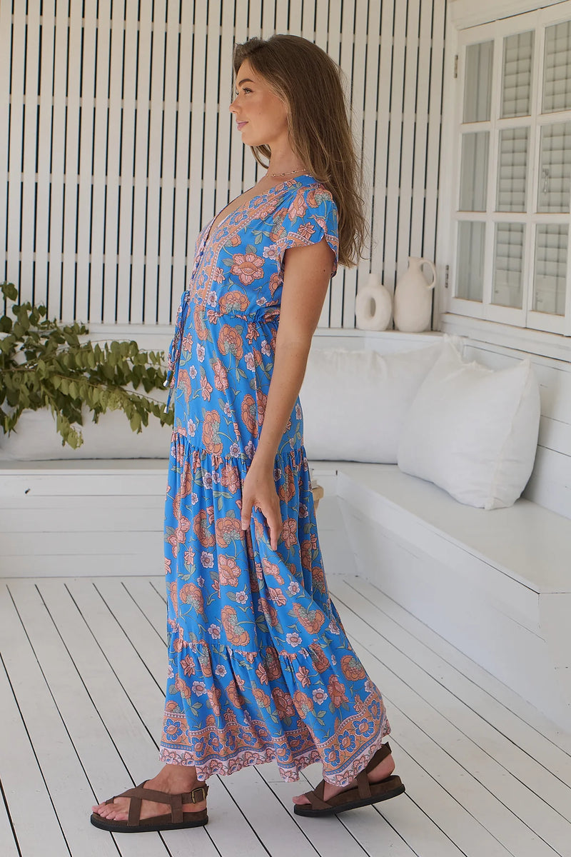 Melissa Maxi Dress Sunseeker Print
