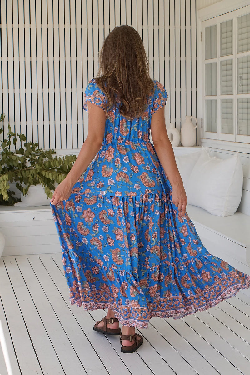 Melissa Maxi Dress Sunseeker Print