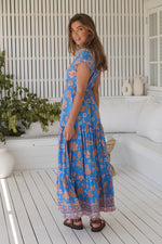 Melissa Maxi Dress Sunseeker Print