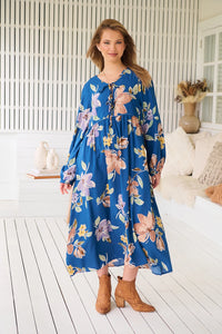 Penny Midi Dress ~ Georgia Print