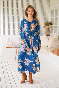 Penny Midi Dress ~ Georgia Print