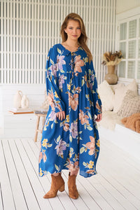 Penny Midi Dress ~ Georgia Print
