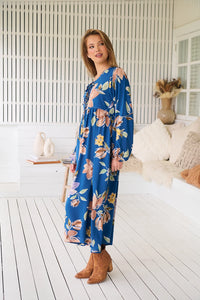 Penny Midi Dress ~ Georgia Print