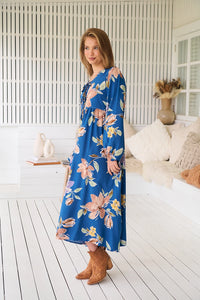 Penny Midi Dress ~ Georgia Print