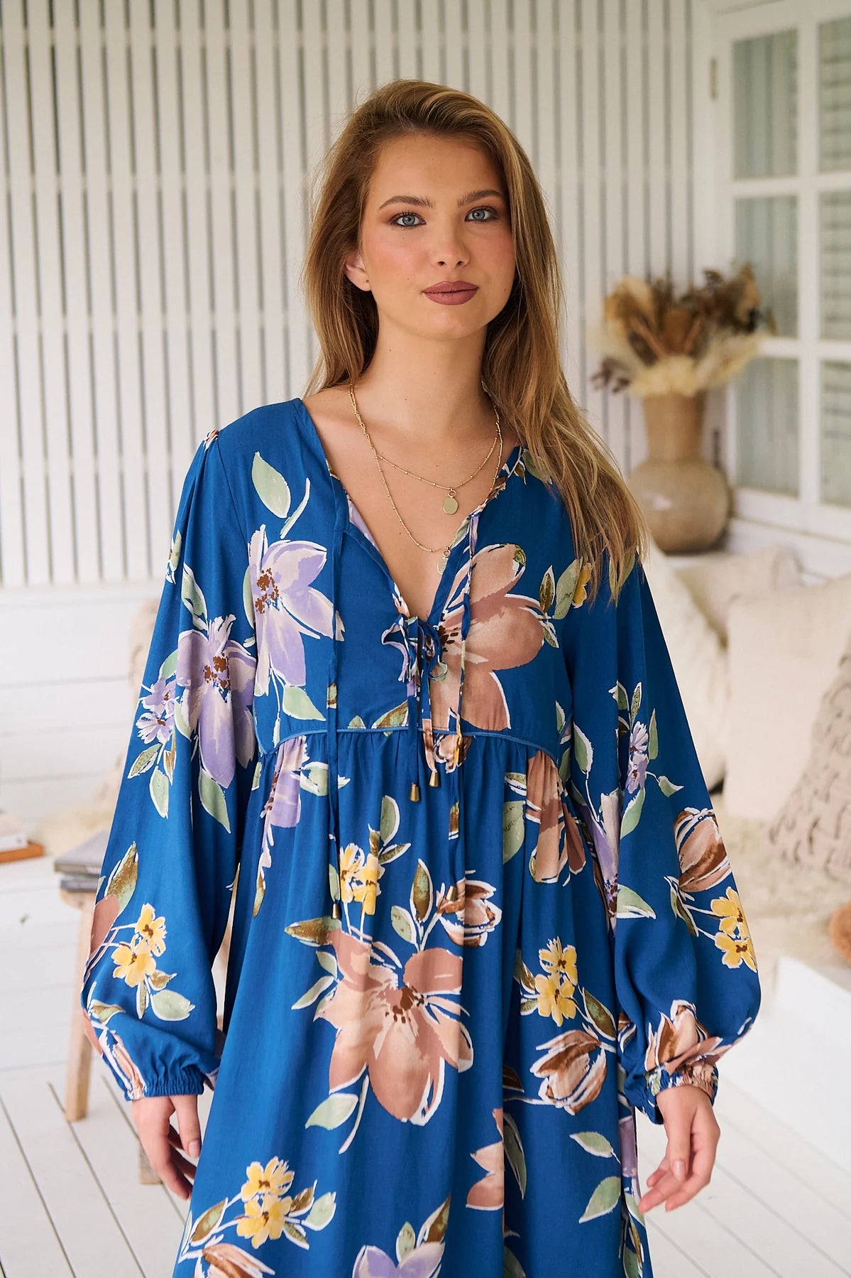 Penny Midi Dress ~ Georgia Print