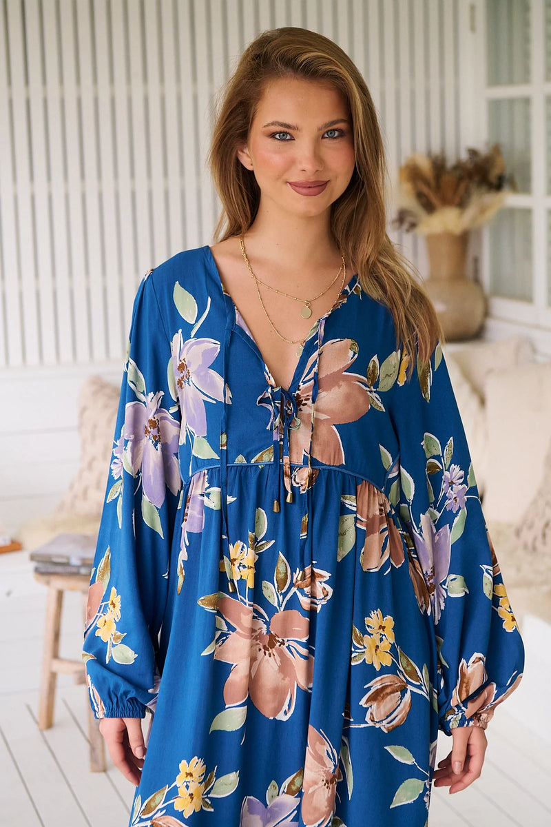 Penny Midi Dress Georgia Print
