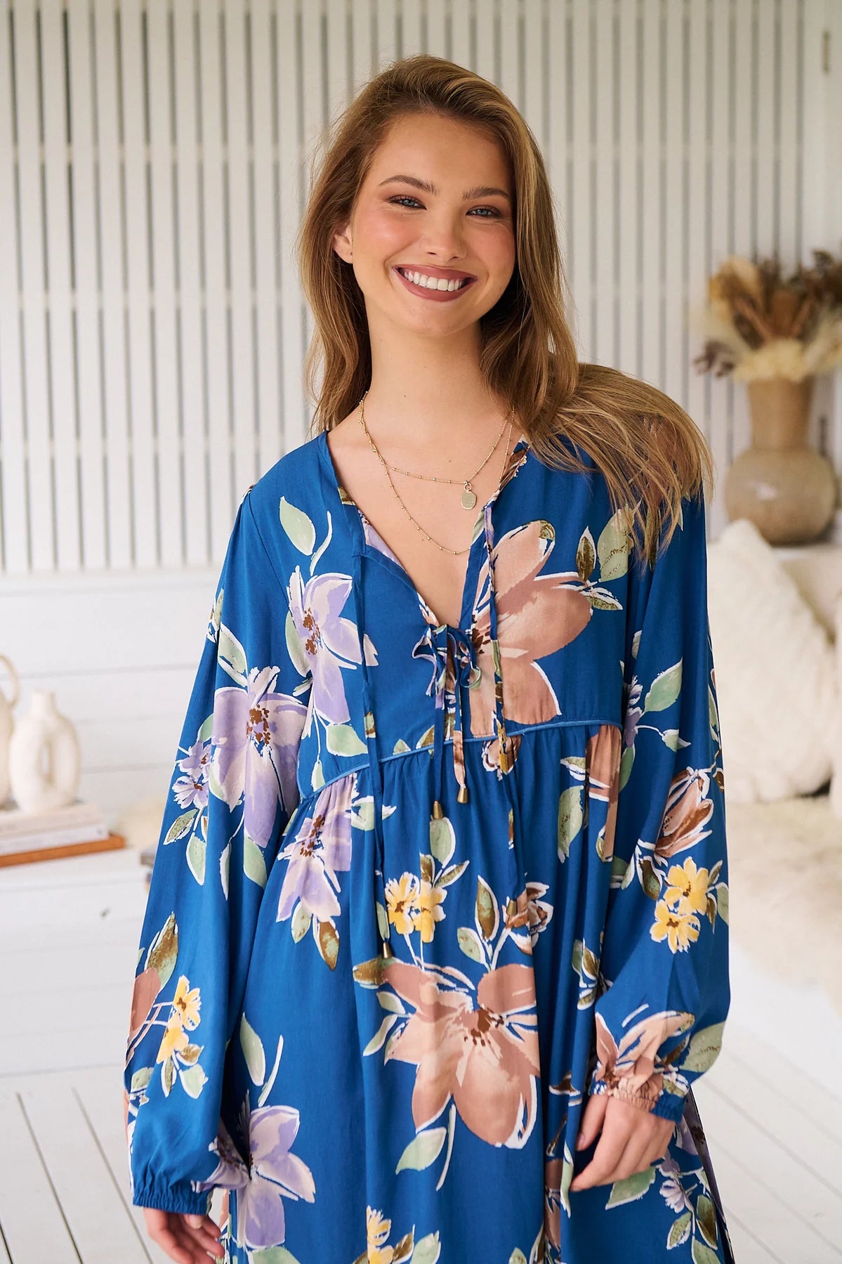 Penny Midi Dress ~ Georgia Print