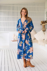 Penny Midi Dress ~ Georgia Print