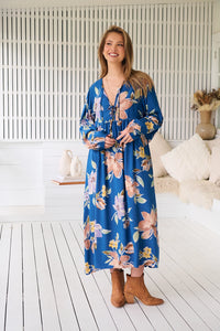 Penny Midi Dress ~ Georgia Print