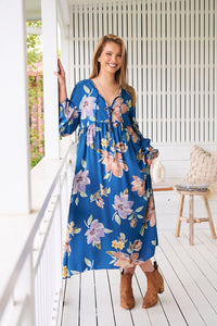 Penny Midi Dress ~ Georgia Print